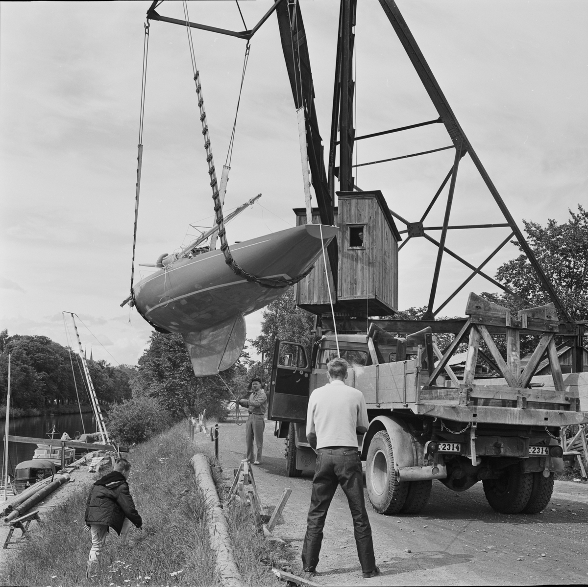 "Min segelbåt", Uppsala 1965