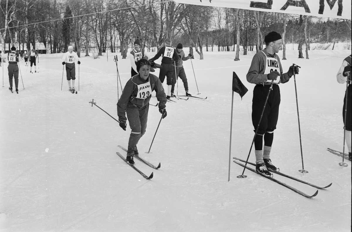 Skidtävling, Uppsala 1965