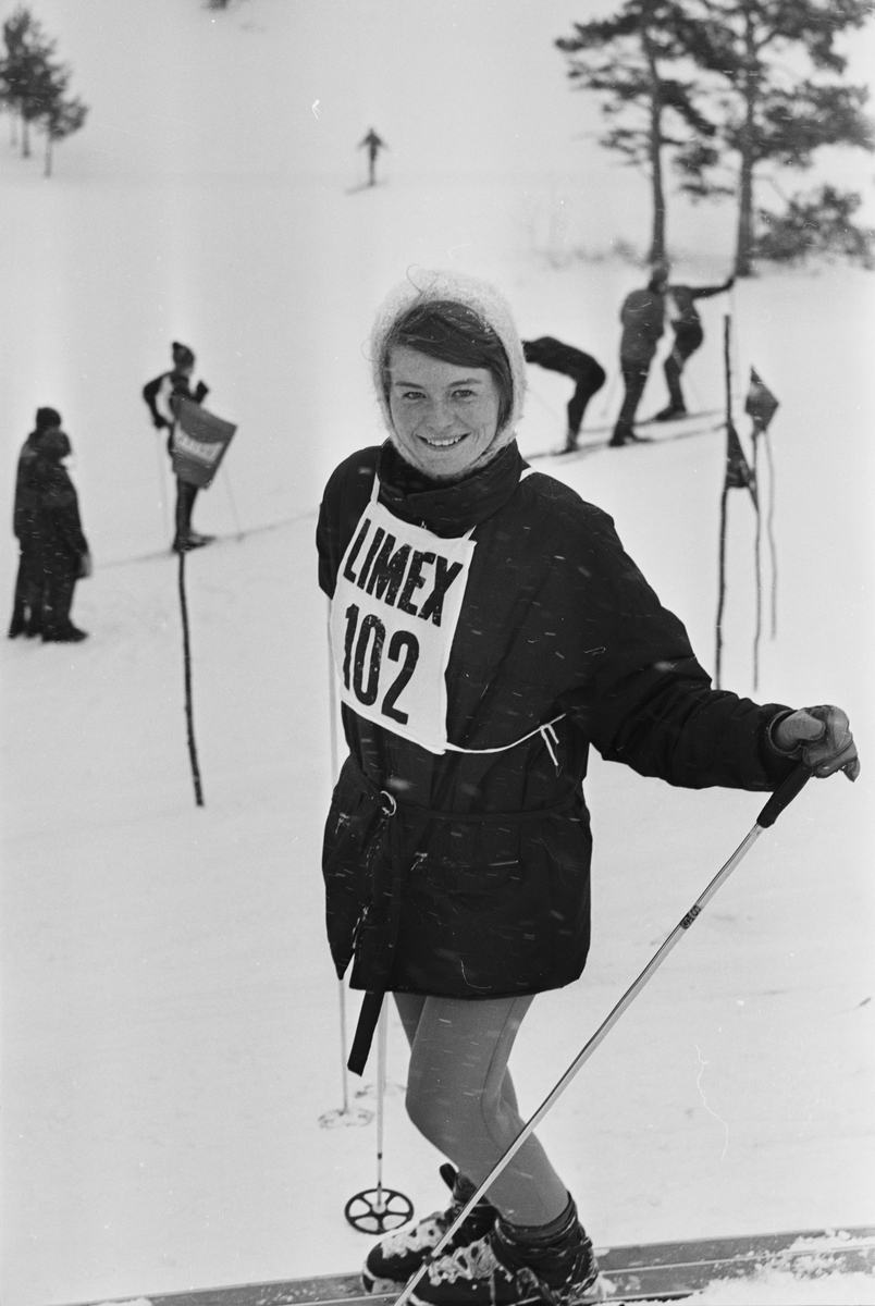 Skidtävling, Uppsala 1965