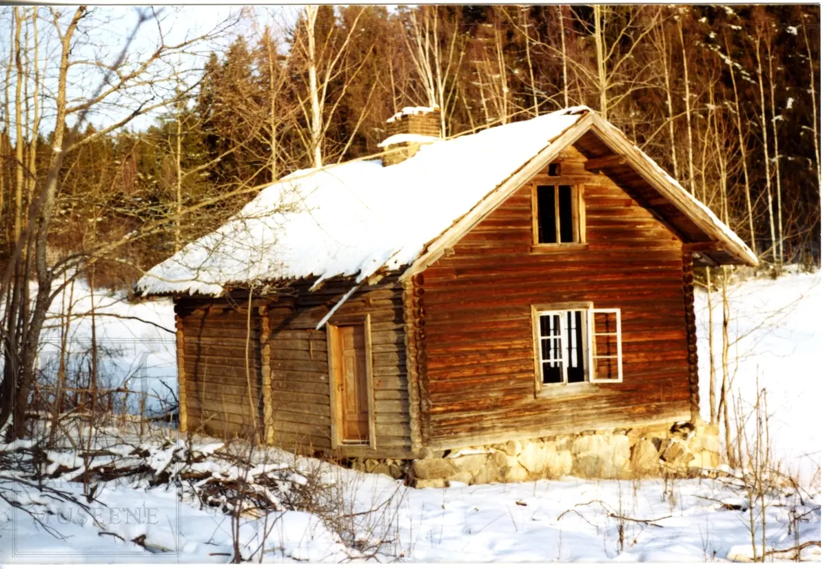 Den gamle husmannstua "Øver-Lere" , Bråten i Lere i Nordre Brandbu.