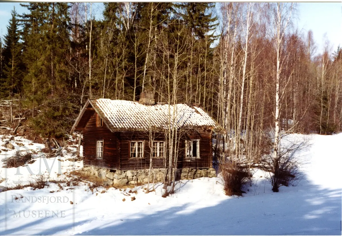 Den gamle husmannstua "Øver-Lere" , Bråten i Lere i Nordre Brandbu.