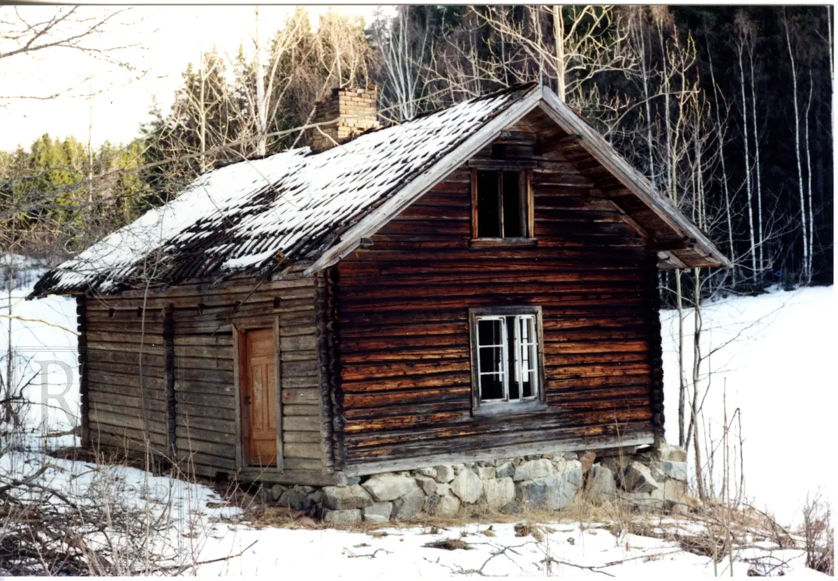 Den gamle husmannstua "Øver-Lere" , Bråten i Lere i Nordre Brandbu.