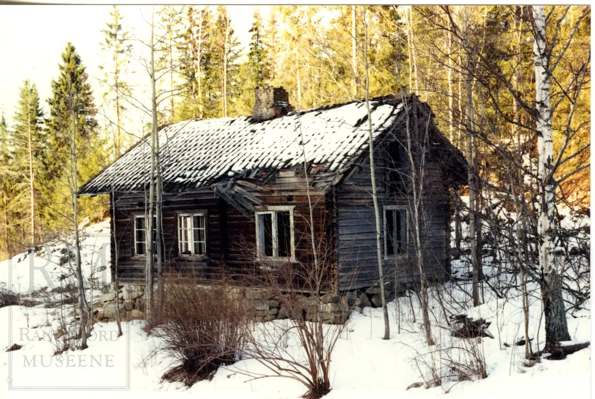 Den gamle husmannstua "Øver-Lere" , Bråten i Lere i Nordre Brandbu.