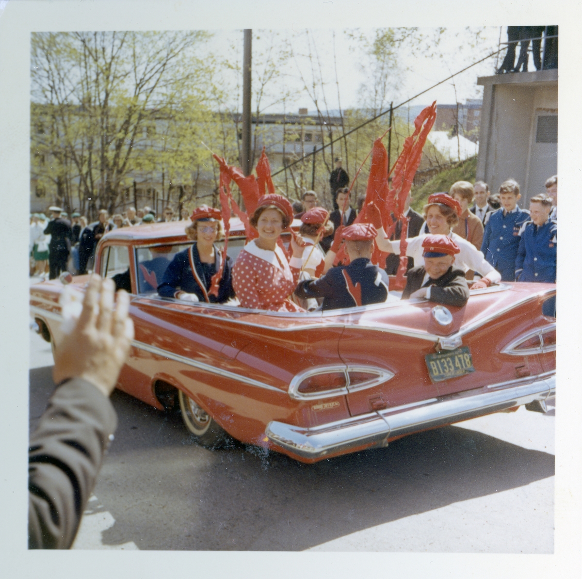 Rødrussen på Gjøvik 17.mai 1964