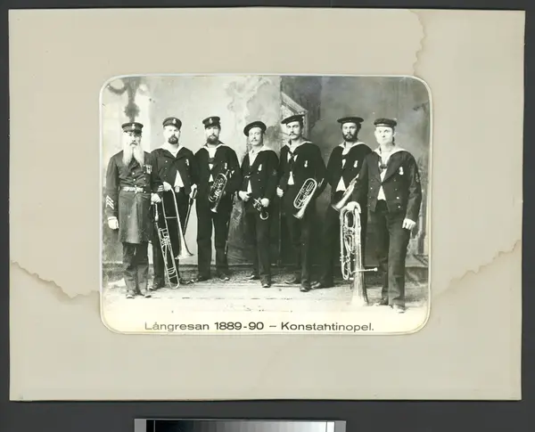 Korvetten FREJAS musiksextett 1889