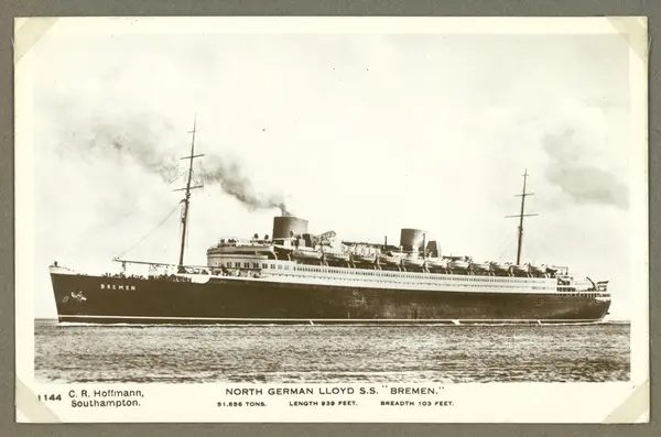 NORTH GERMAN LLOYD S.S. "BREMEN."