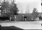 Serveringspaviljongen på torget, Vallby friluftsmuseum i Västerås.