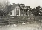 Mössmakare Lindahls hus (?)*, Högstorp, Växjö, ca 1910.