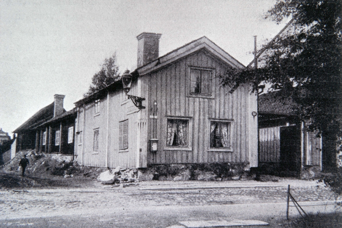 Droskstation på Slottsgatan 15.