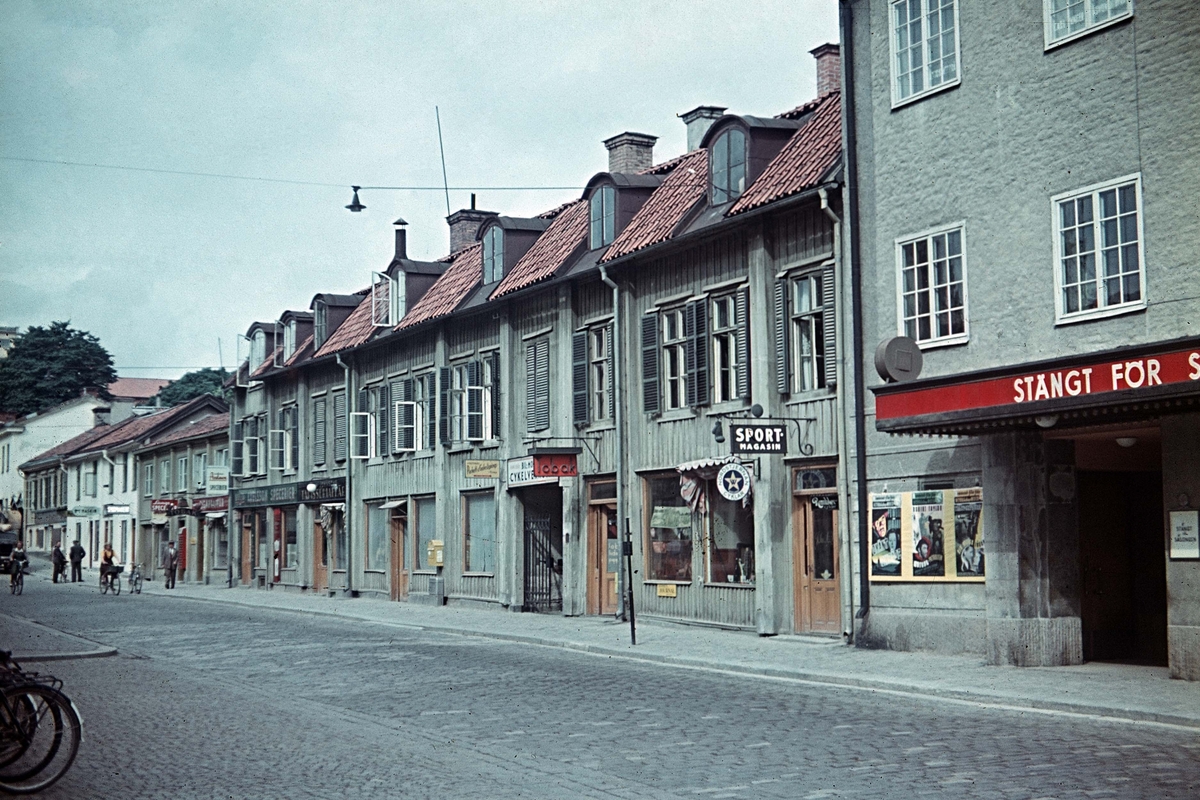 Stora Gatan 58. Här ligger idag Parkhuset.