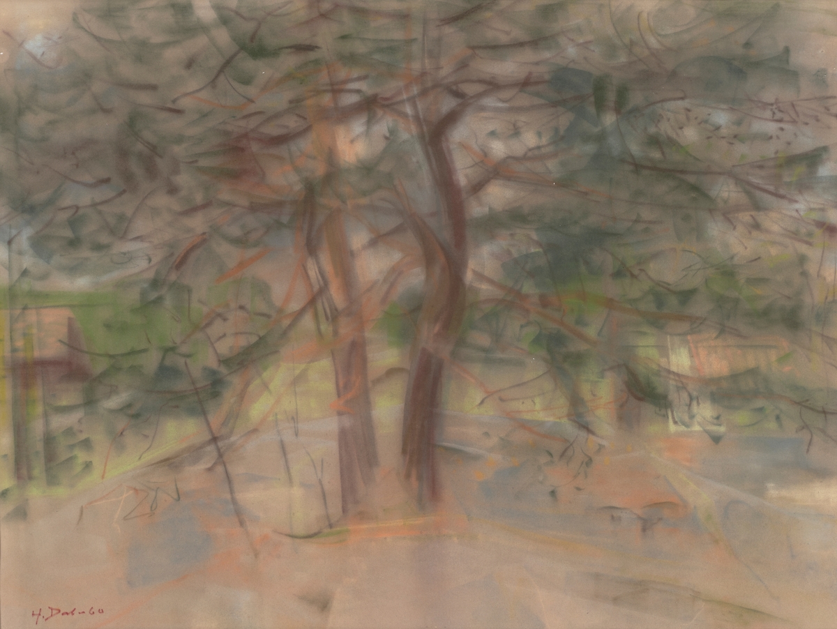 Kveld [Tegning]