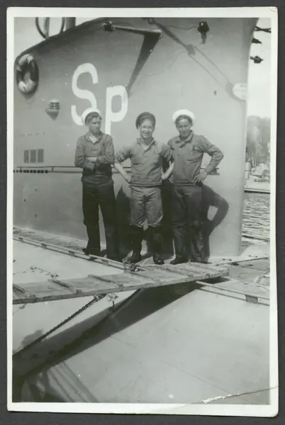 Ubåten Springaren i Hårsfjärden 1938.