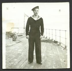 Sjöman på HMS Dristigheten.