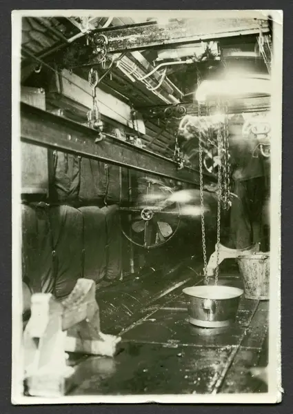 Torpedrummet ombord på Najaden 1938.