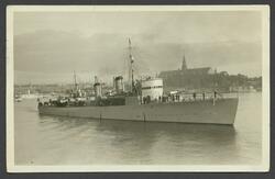 Jagaren Ehrensköld i Stockholm.