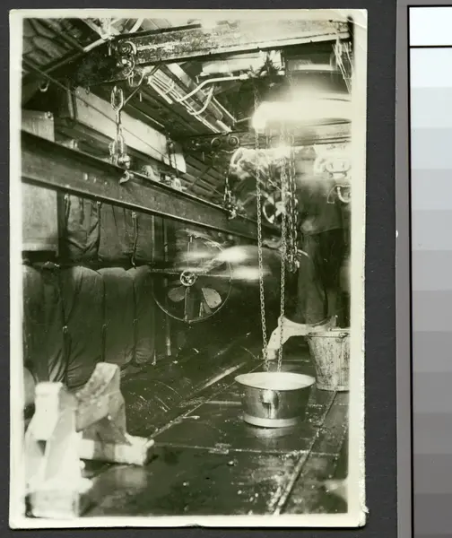 Torpedrummet ombord på Najaden 1938.