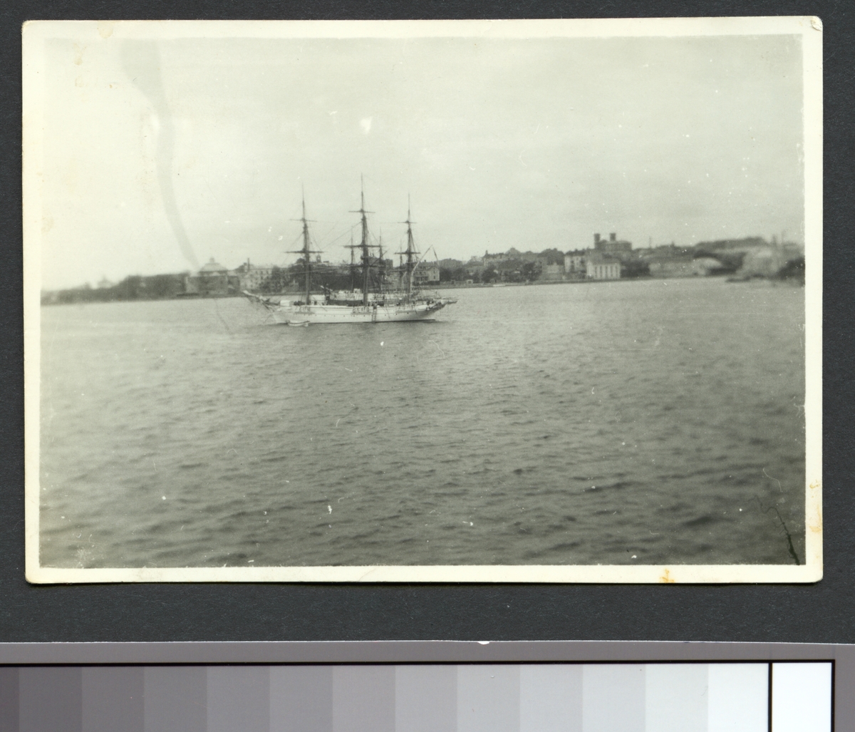 AF CHAPMAN till sjöss utanför Karlskrona.