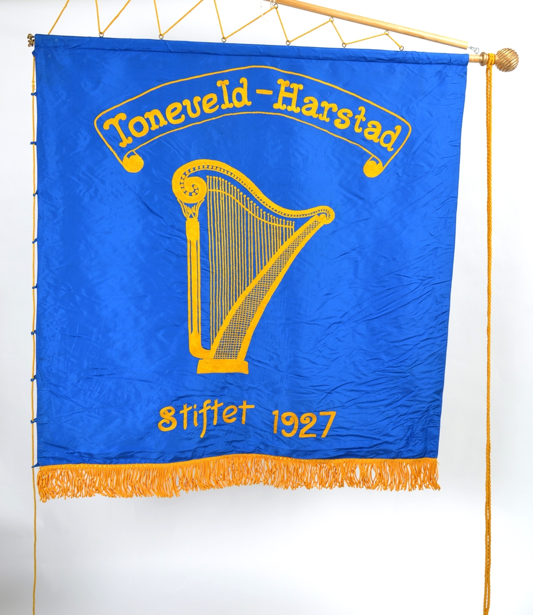skrift, harpe