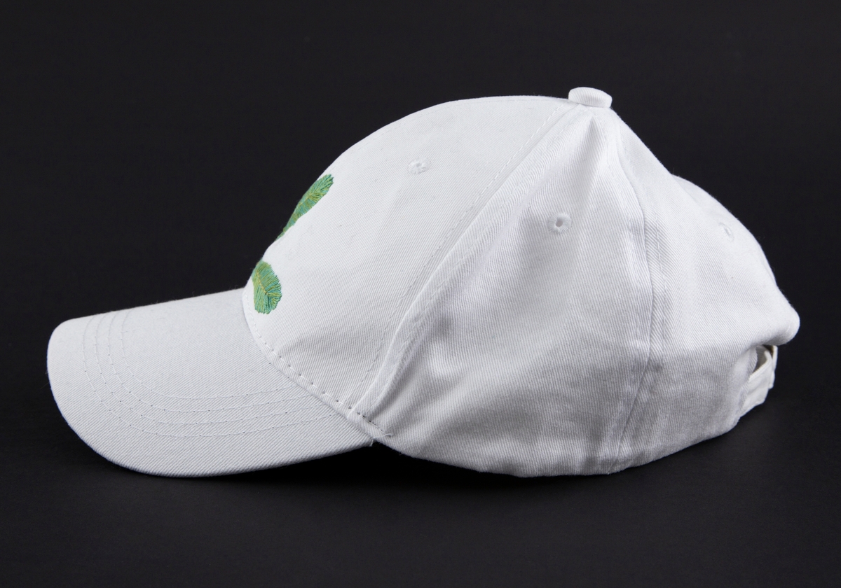 Hvit cap med brodert Myrica Gale (Pors) i front. Motivet er brodert i fargene grønn, brun og gul. Plantemotivet er knyttet til forestillingen om at planten var abortfremkallende, mens den i realiten var gifitg og dødelig for gravide og innefektiv som abortmiddel. Kunstner skriver om verket: "Prosjektet handler om å bevare kunnskapen om de gamle hjelpemidlene, en kunnskap som ikke kan gå tapt når retten til sikker abort blir truet"