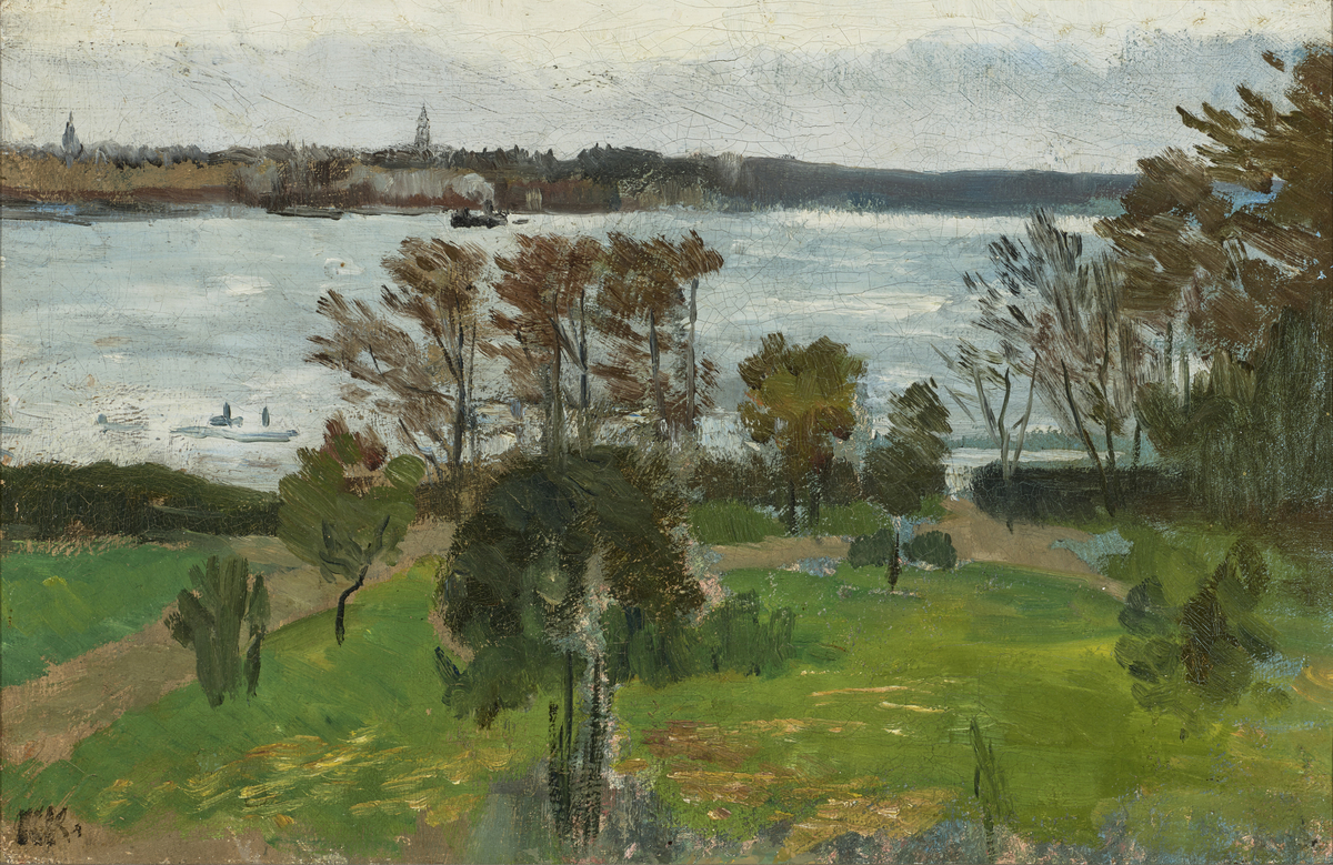 Fra Sølyst [Oljemaleri]