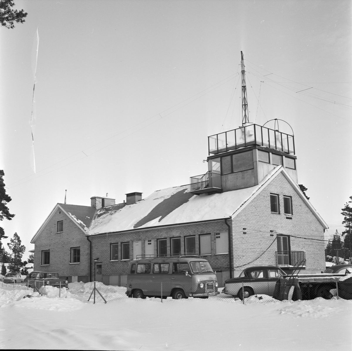 Jonosfärobservatoriet, forskare klara att avfyra Arcas-raketer för jonosfärforskning, Uppsala 1963