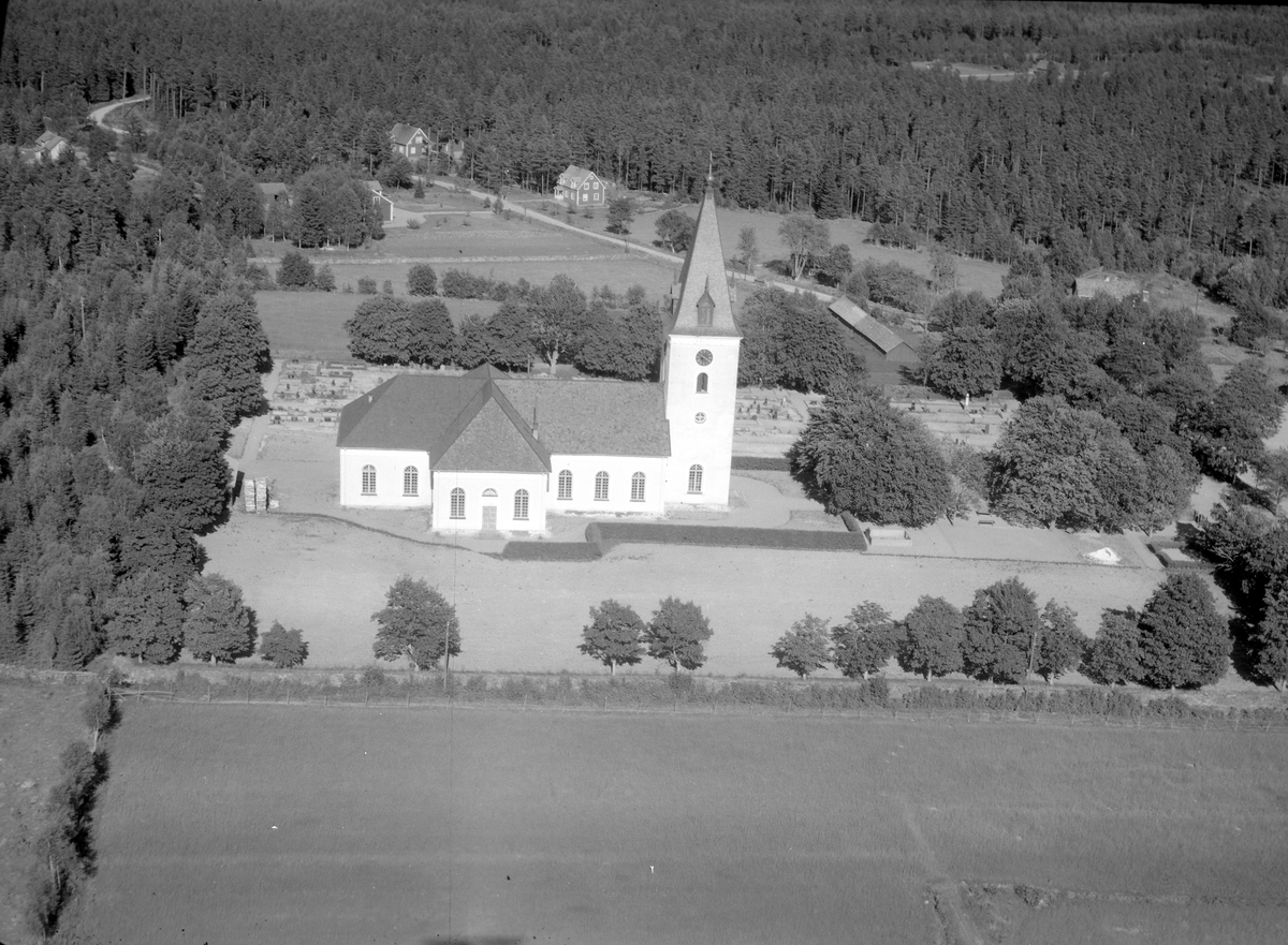 Hemmesjö nya kyrka, 1947.