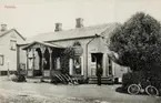 Bostadshus med affär, Vislanda, ca 1908. 