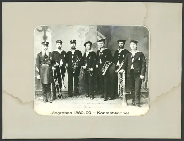 Korvetten FREJAS musiksextett 1889