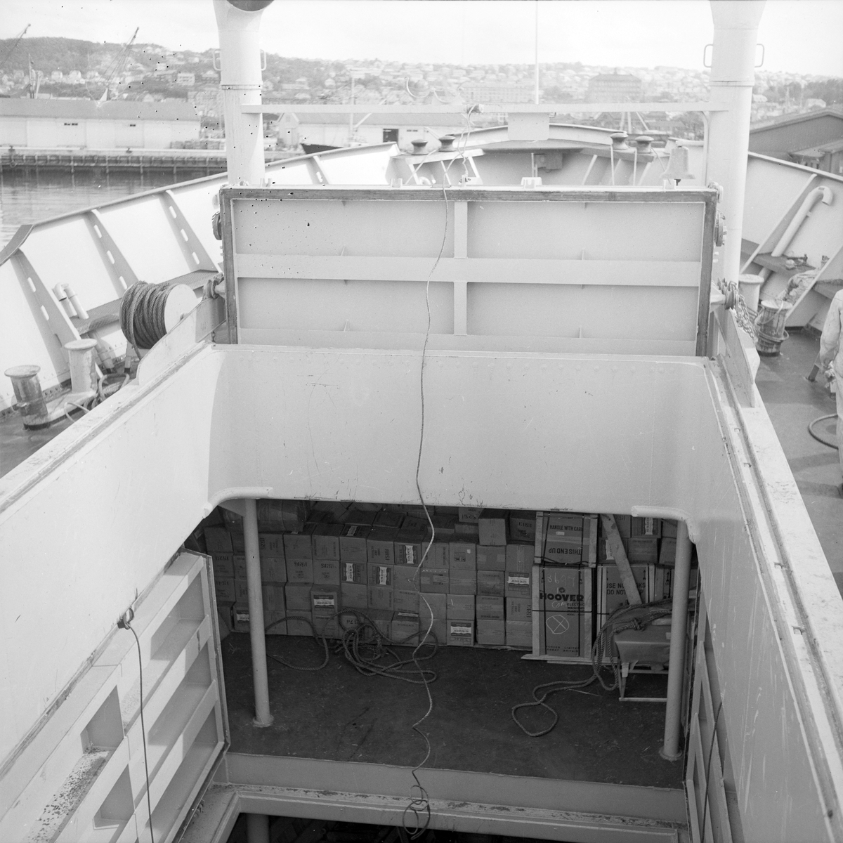 Lasterommet på M/S Tore Jarl