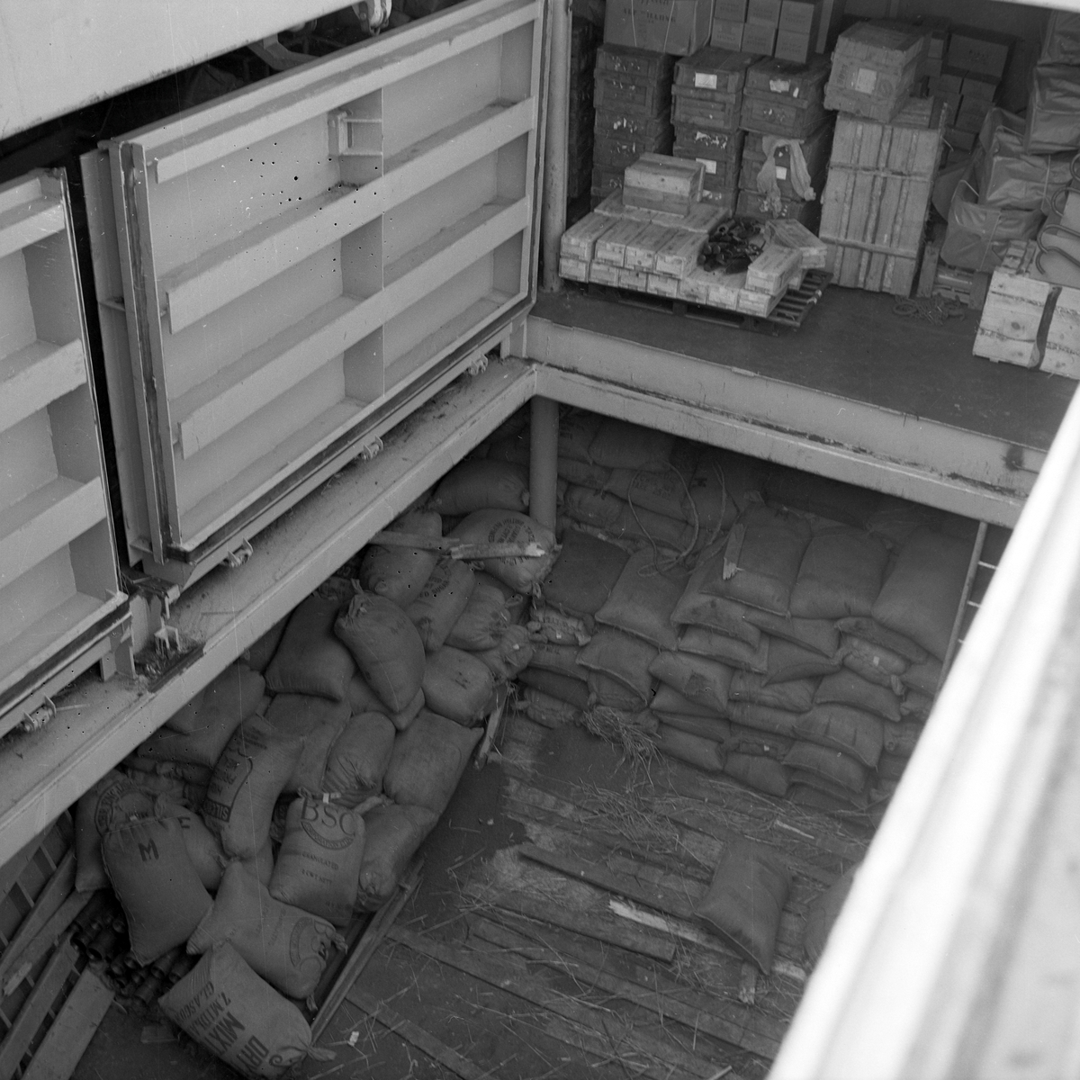 Lasterommet på M/S Tore Jarl