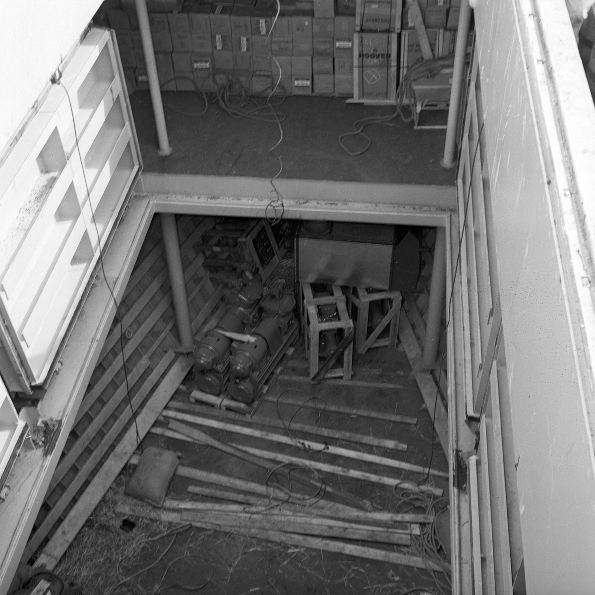 Lasterommet på M/S Tore Jarl