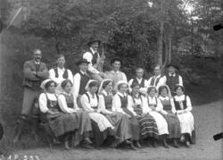 "Folkdanslaget (Godtemplarnas)", sannolikt Enköping.