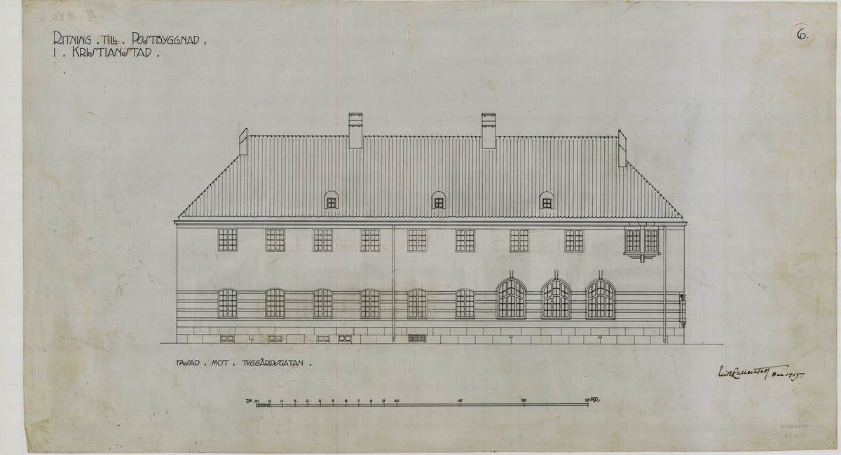 Posthus Kristianstad.