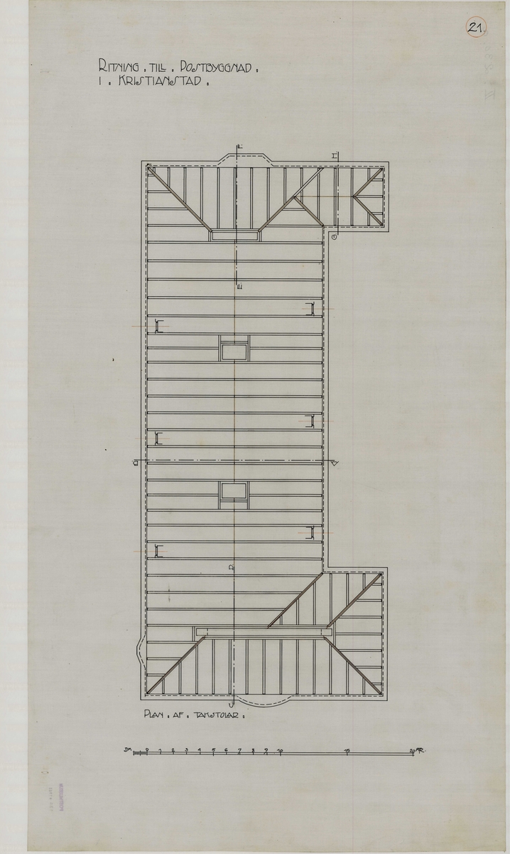 Posthus Kristianstad.