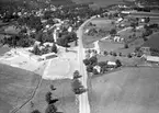 Ingelstad, Östra Torsås kyrka och skola, 1957.