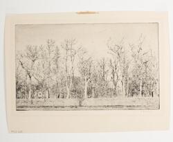 Vid kyrkan, Karlskoga [Gravyr]