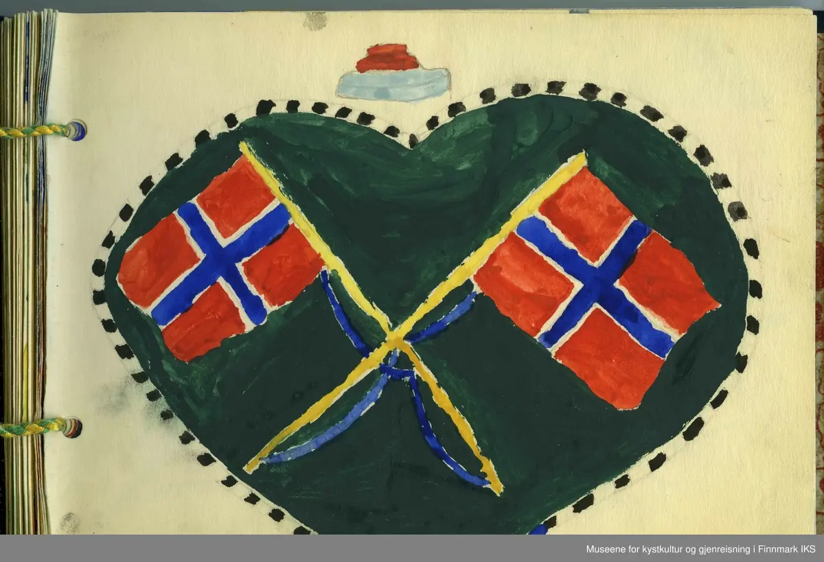 Barnene har hentet motivene mest fra natur, landskap og kysten. De har ofte brukt patriotriotiske innslag med Norgesflagg og lokale landmerker fra Hammerfest-området.