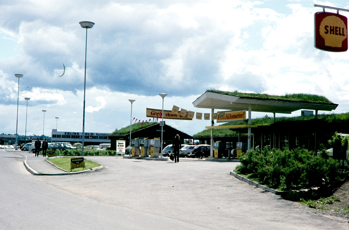 Shell bensinstasjon, Seaside, Hamar.
