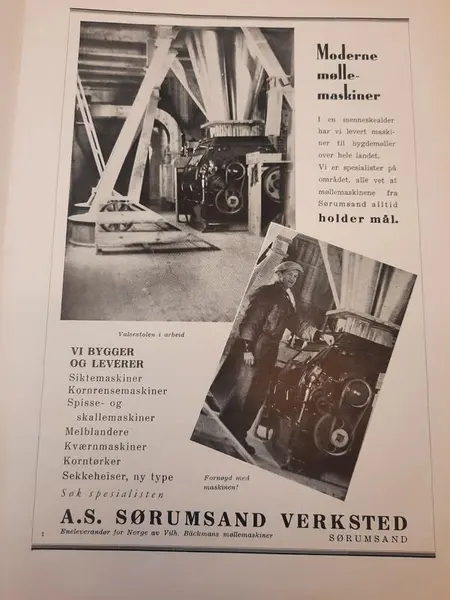 Annonse for Sørumsand Verksted