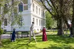 Vänersborgs museum. Kvarteret Läroverket, museiparken