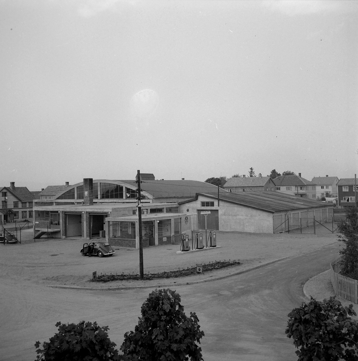 Shell bensinstasjon ved Grendahl Auto
