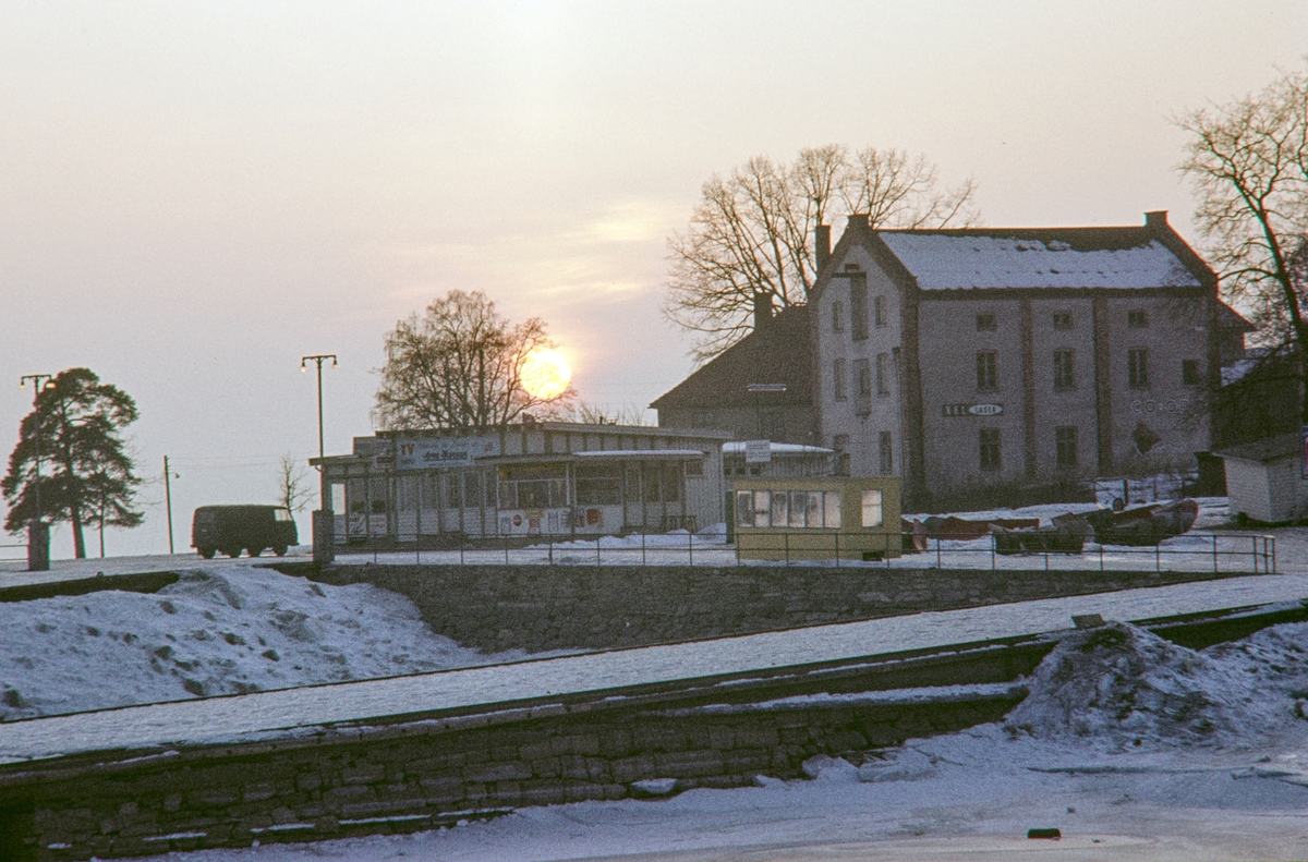 Hamar brygge, "Brygga", vinter.