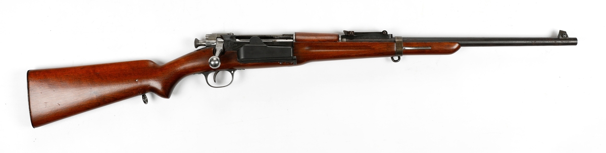 Gevær, rifle, repeter, 
Krag-Jørgensen Kavalerikarabin M/1895 6,5 mm.