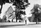 Moheda kyrka, 1950-talet.