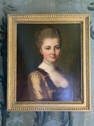 Porträtt av okänd dam [Målning]