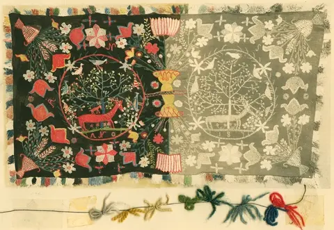 Kavelfrans ur Hemslöjdens samlingar