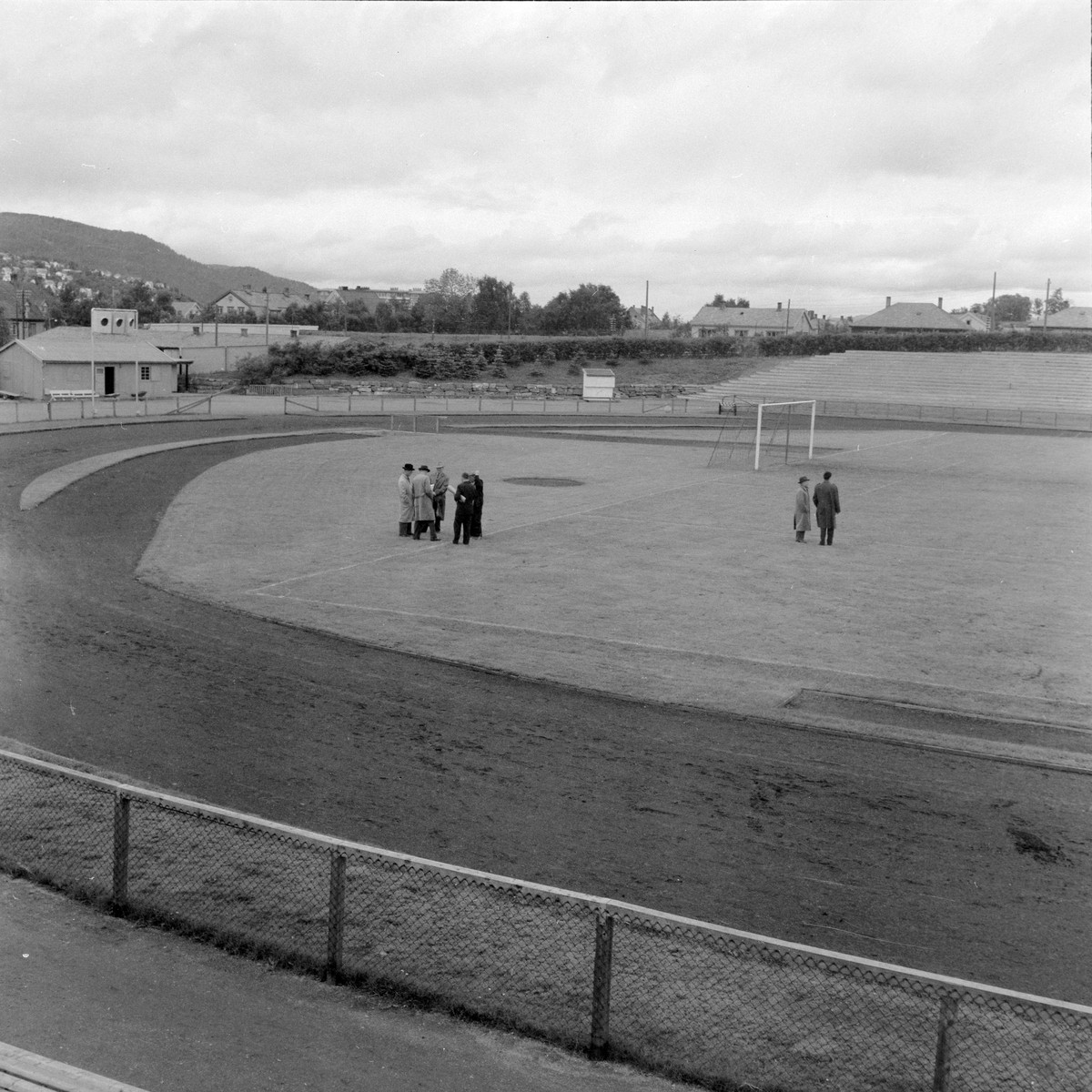 Befaring på Lerkendal stadion angående tilrettelegging for Speedway