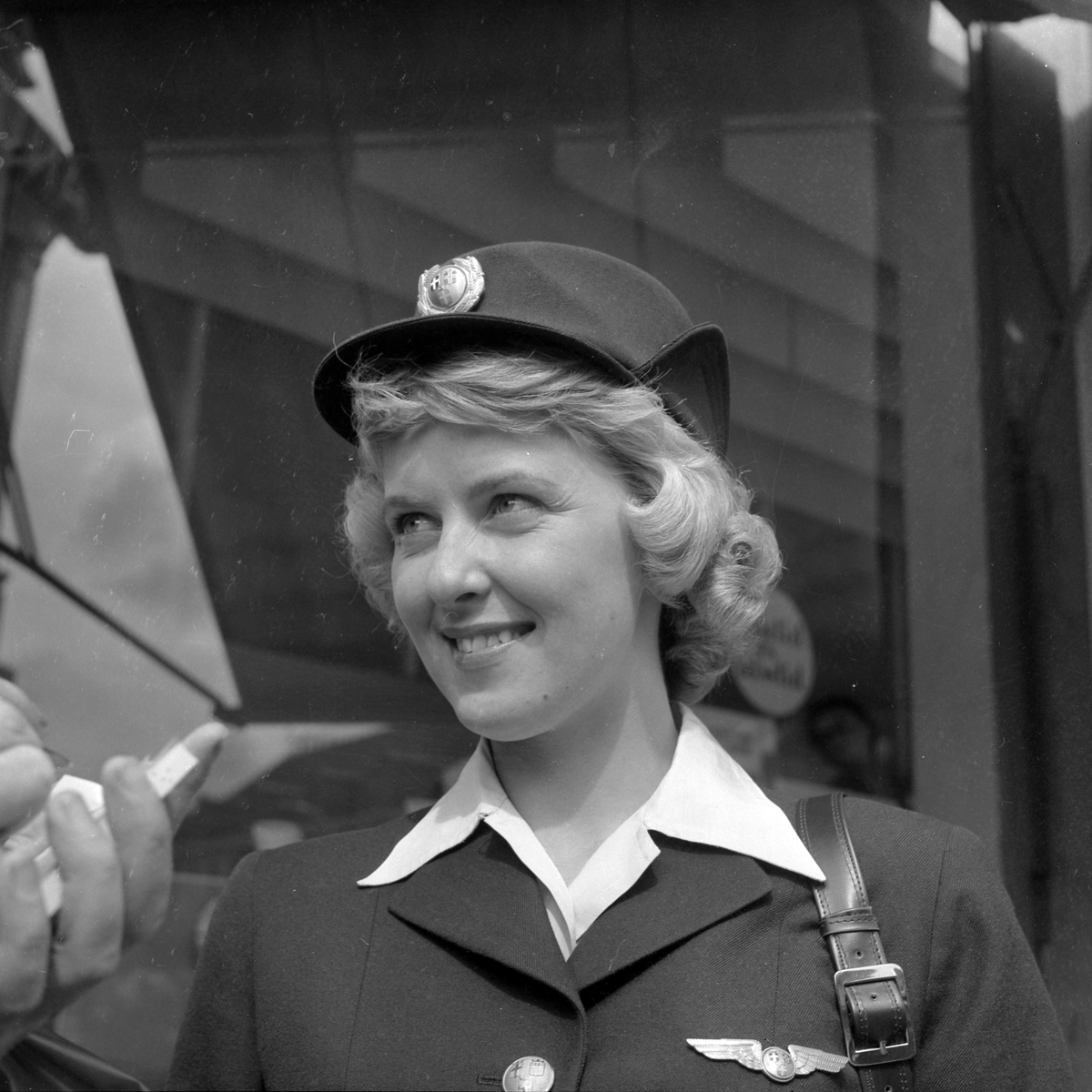 Flyvertinne Liv Rushfeldt i SAS