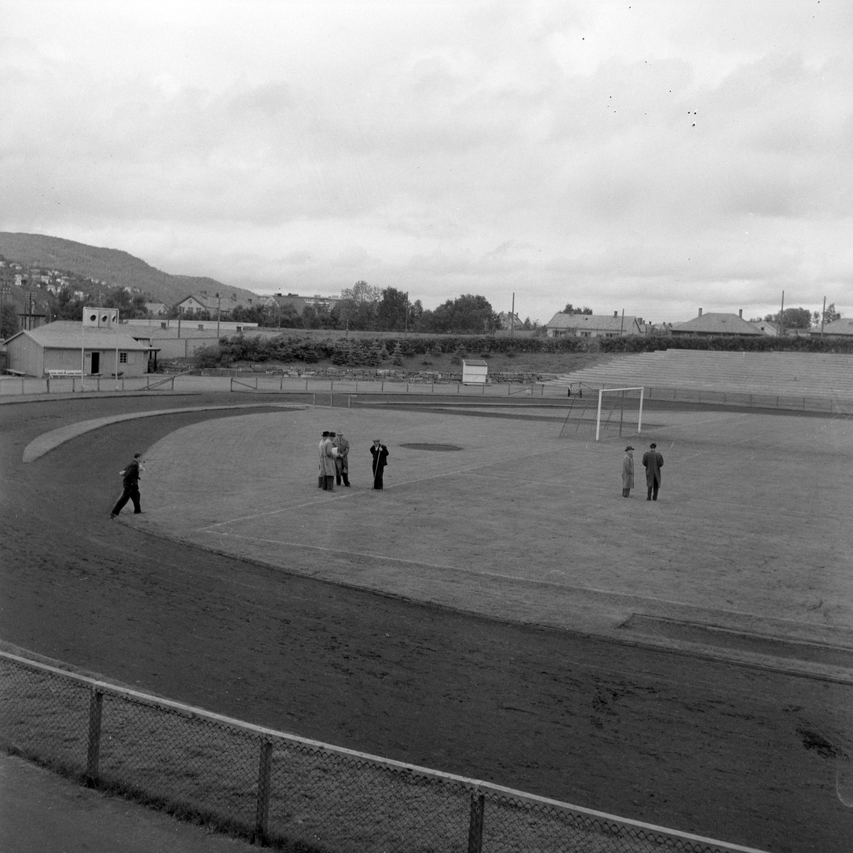 Befaring på Lerkendal stadion angående tilrettelegging for Speedway