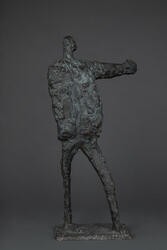 Stålmannen Haukeland [Bronseskulptur]